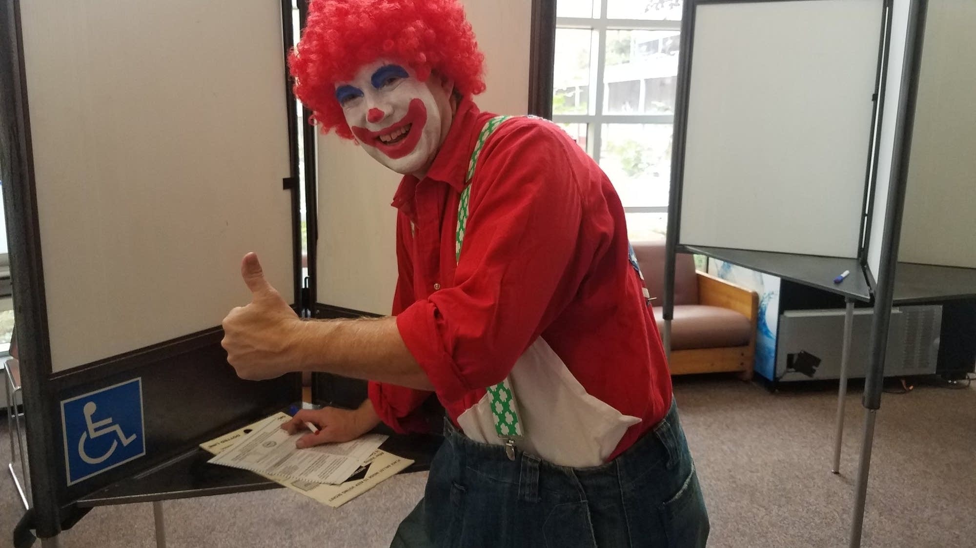 When a clown votes MPR News