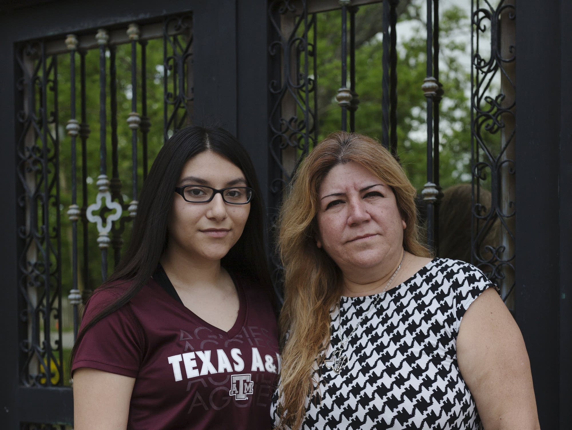 Sarah Salazar and her mother, Sonia Lopez