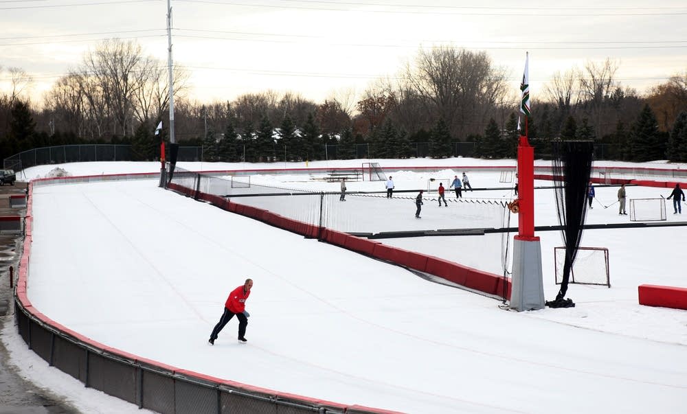 Skating the Oval