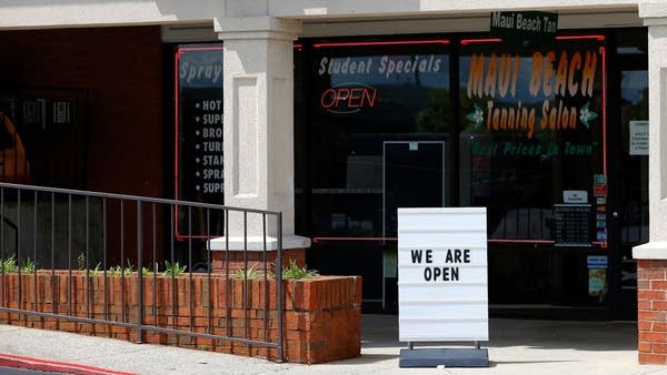 In states like Georgia, each business is having to make a decision about whether it makes sense to reopen now.