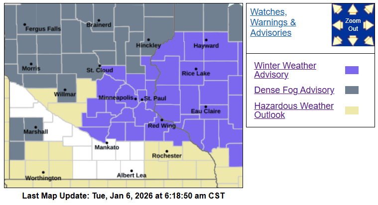 Winter weather advisory