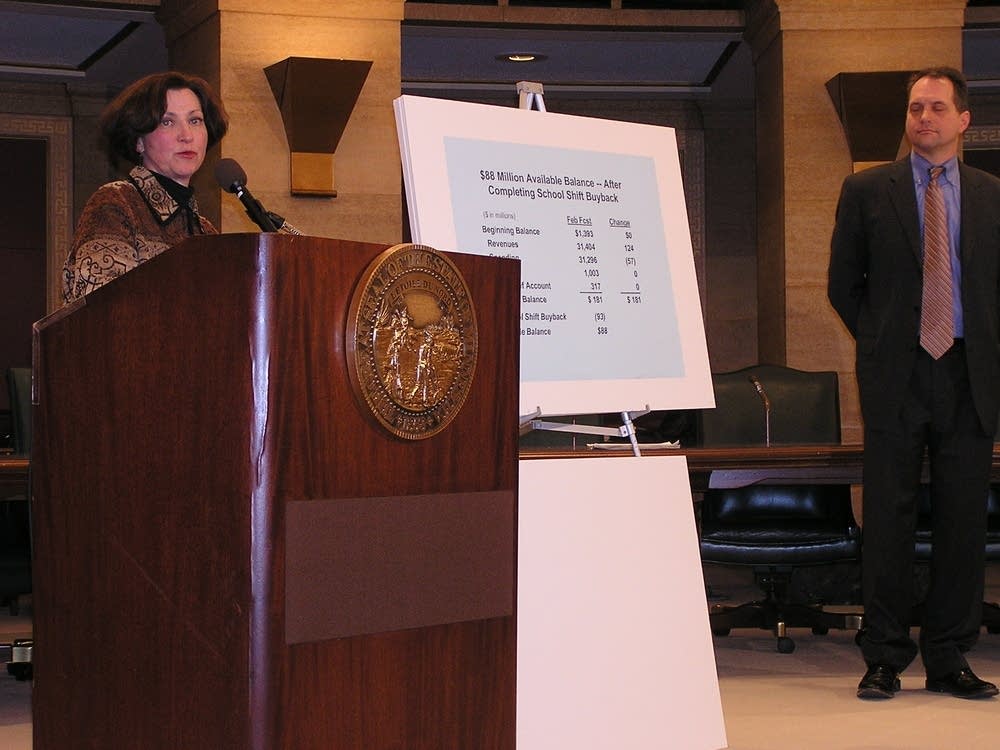 Commissioner of Finance Peggy Ingison