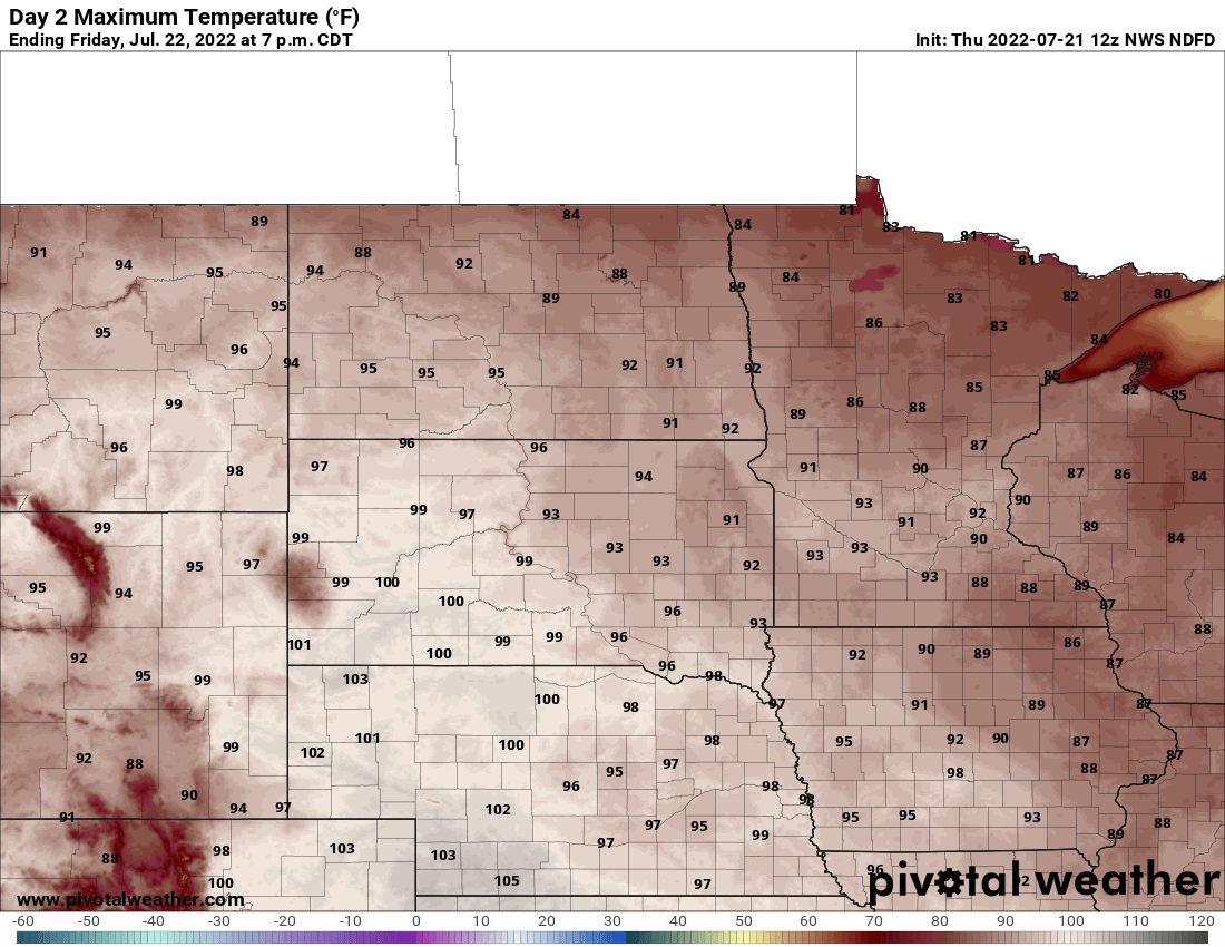 Fri highs 8am