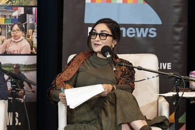 Nina Moini moderating