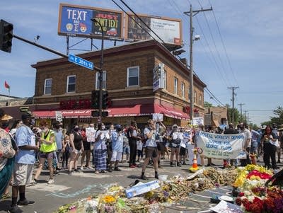 Peaceful marches and rallies in Minneapolis