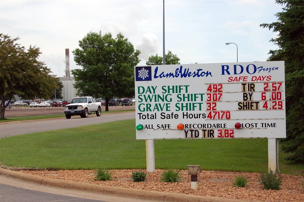 Lamb Weston/RDO potato plant