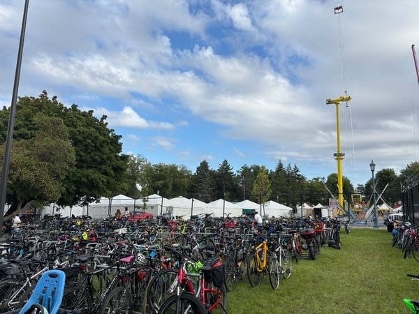 bikes parked