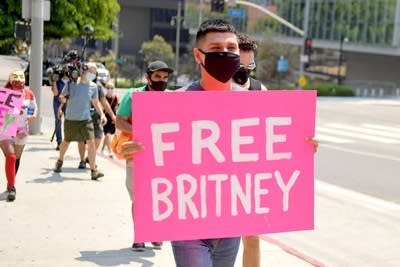 Free Britney Spears supporter