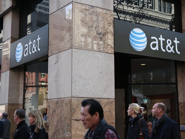 AT&T storefront in San Francisco