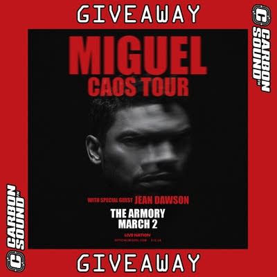 Enter for a chance to see Miguel