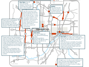 This weekend's traffic impacts
