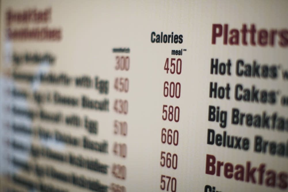 Calorie count