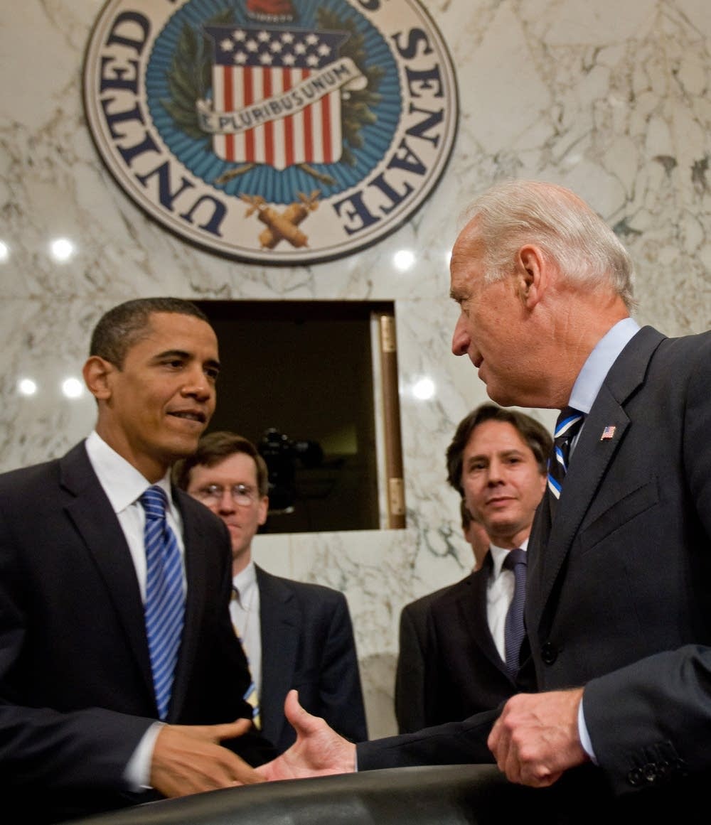 Barack Obama and Joe Biden