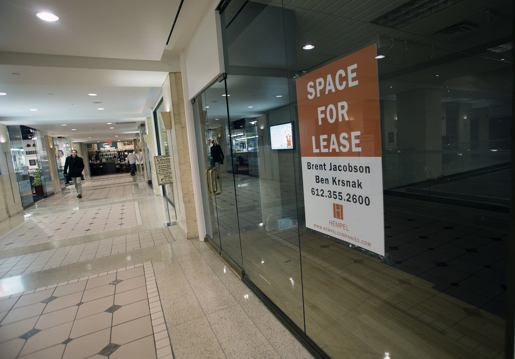 Skyway storefronts for lease.