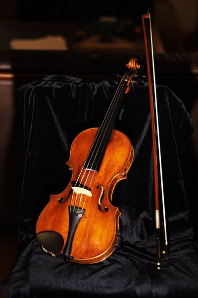 A roughly 200-year-old violin