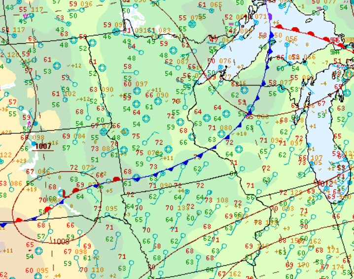 weather graphic