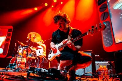 Ginger Root performing on stage