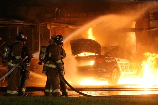 Ramsey County Sheriff's squad car