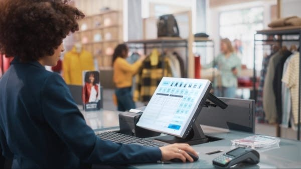 Retail is one sector where previously part-time workers are finding full-time work.