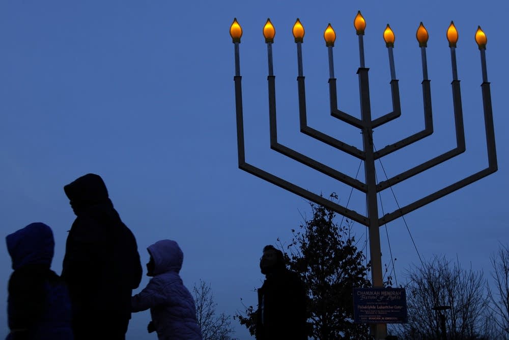 Hanukkah menorah