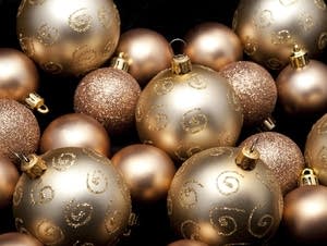 Christmas bauble ornaments