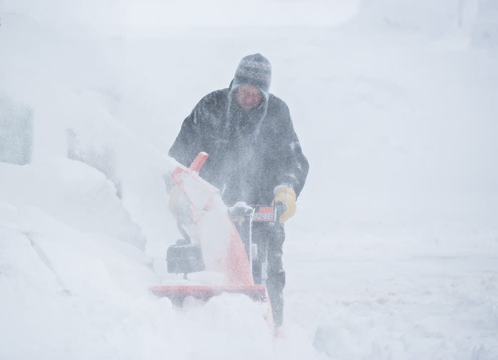 Snowblowing