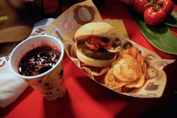 The new fare at Target Field: gotta try the meatloaf sandwich