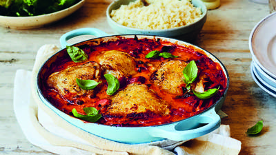 Creamy Chicken Cacciatore