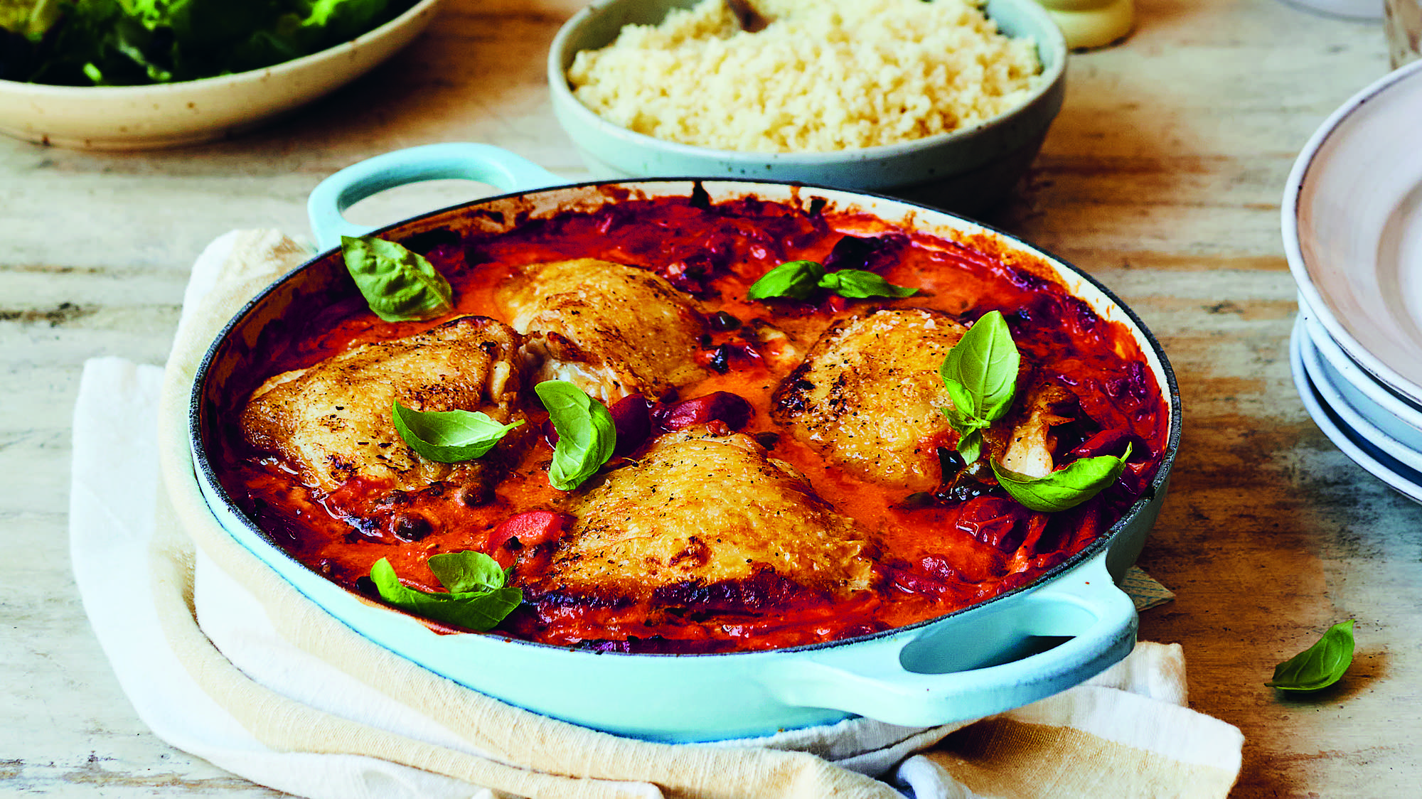WNK_Creamy Chicken Cacciatore from Pull Up a Chair