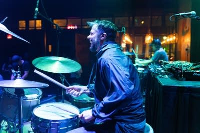 the band Marijuana Deathsquads performing on stage