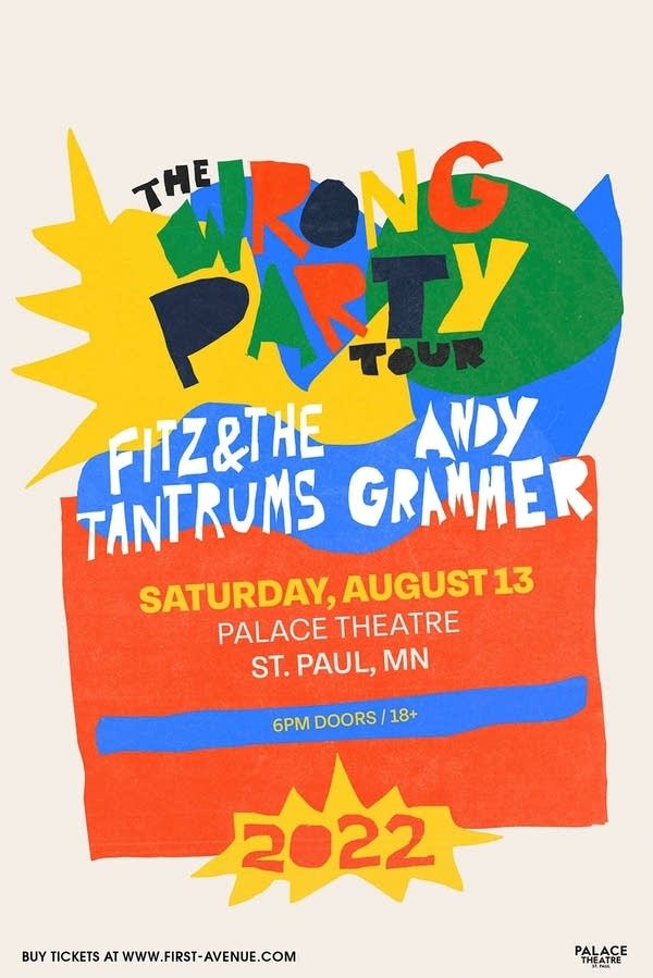 Fitz & the Tantrums and Andy Grammer 'The Wrong Party' Tour 2022