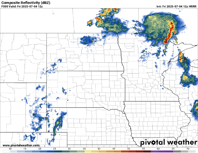 Forecast precipitation Friday 7 a.m. to Saturday 7 a.m.