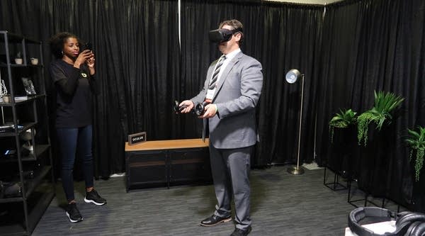 Oculus on display at CES on the hill.