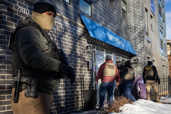 Our daily check in with MPR photojournalist documenting immigration actions in Minneapolis 