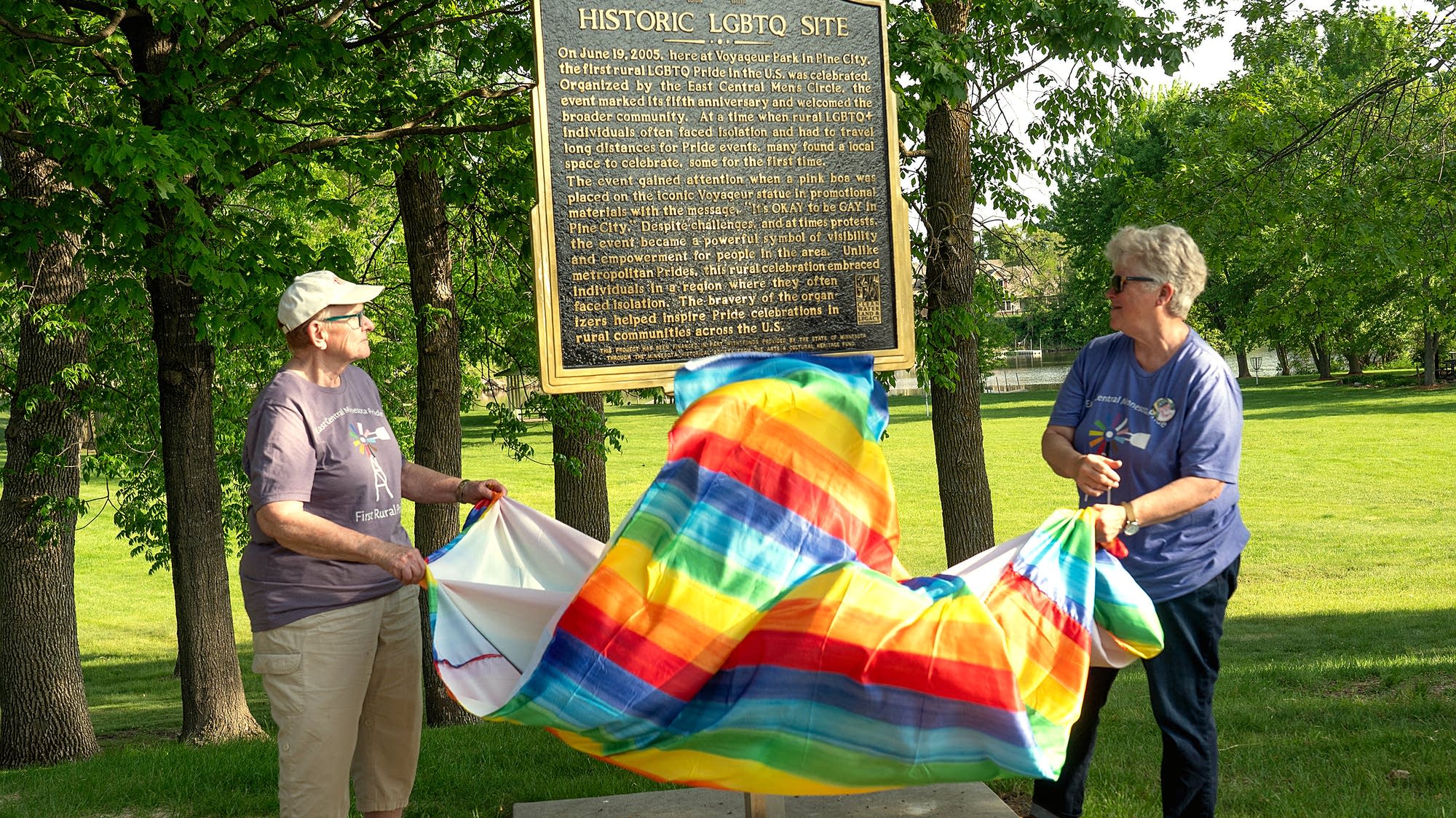 Pine City honored as home to the first rural Pride