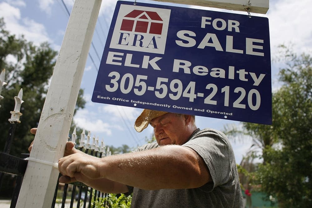 Home prices fall again