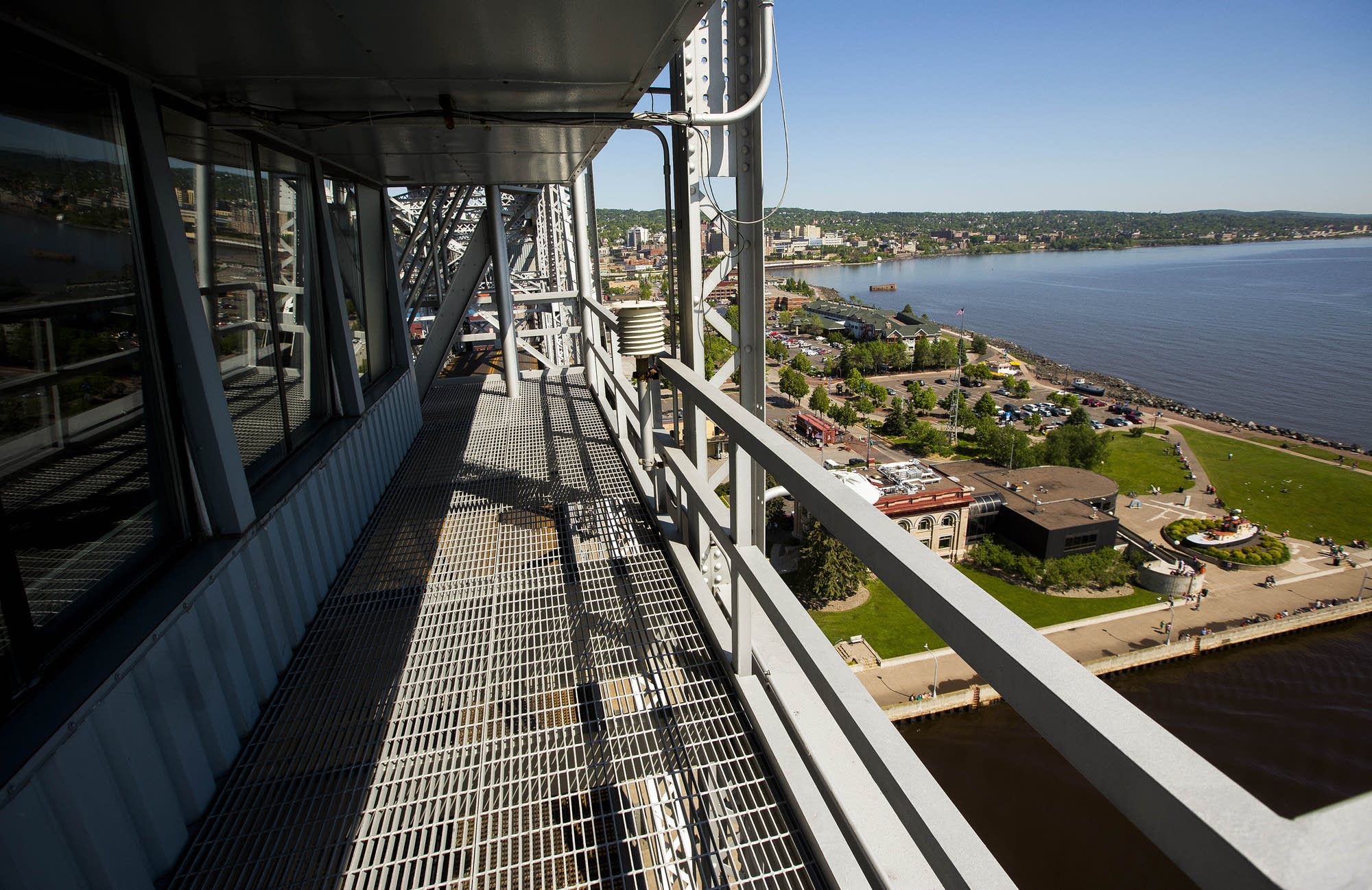 View of Canal Park and Duluth