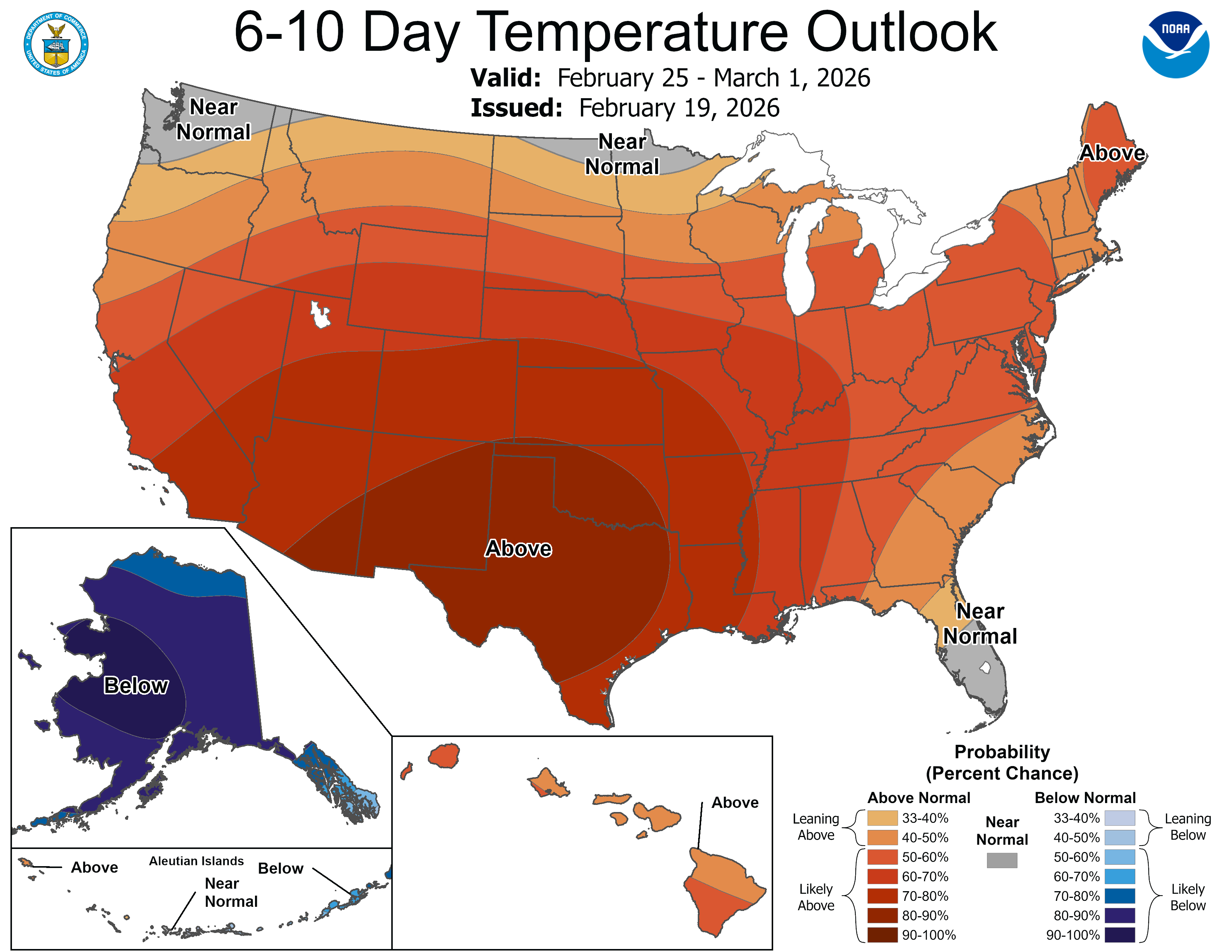 6-10 day temperature outlook