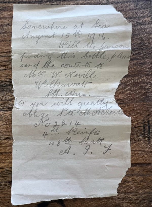 Australia Message in a Bottle