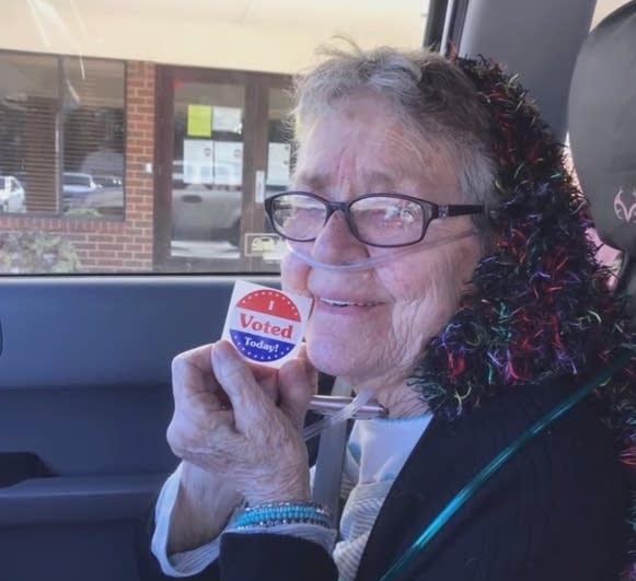 ‘I voted today,’ says 82-year old woman who had never cast a vote