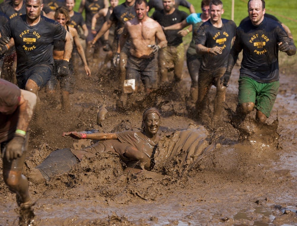 Pit of mud