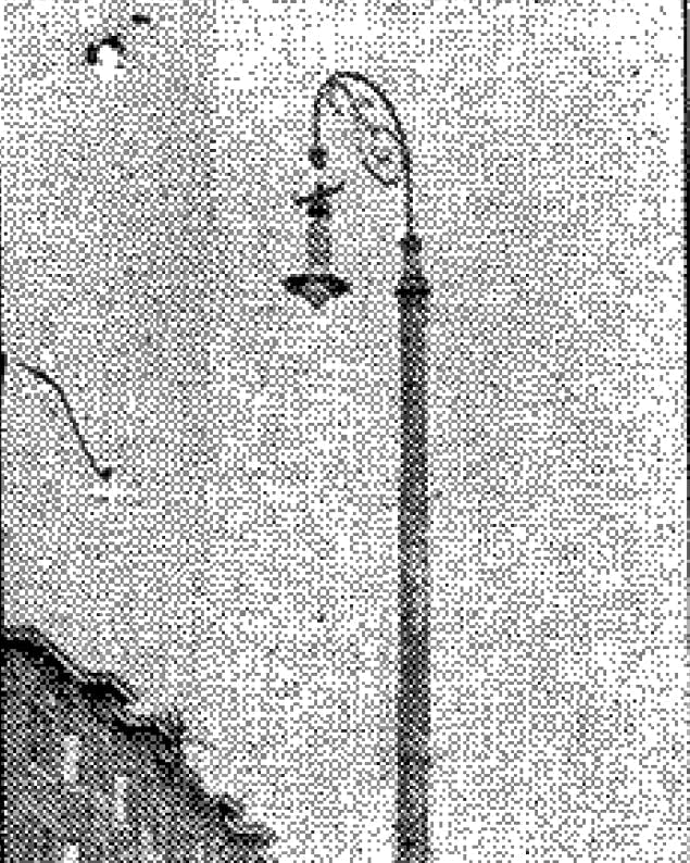 Where hanging took place on Sixth Avenue East and First Street.