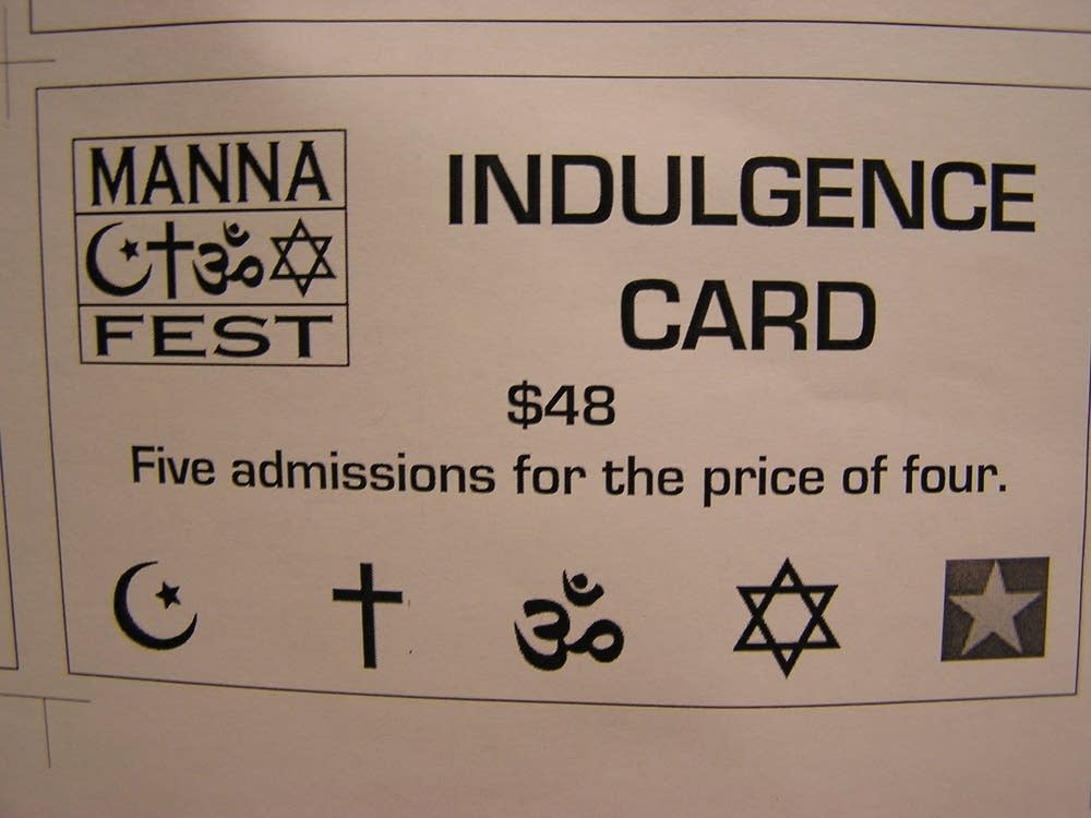 Indulgence card
