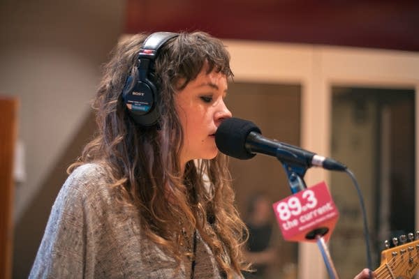 Sarah Rose of Is/Is performs in The Current studios