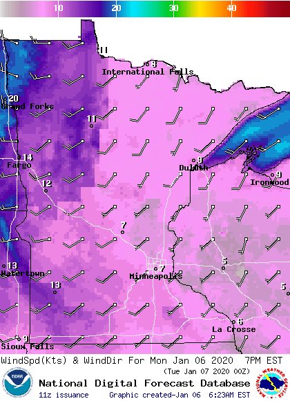 weather graphic