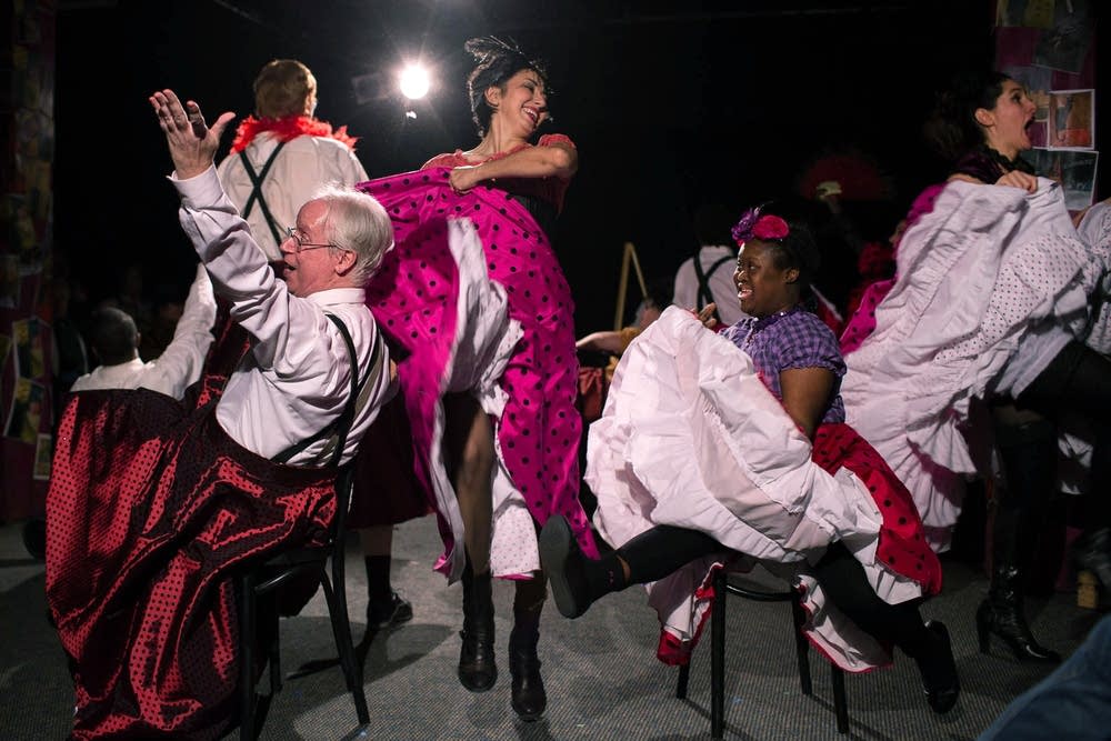 Madame Josette's cancan dancers