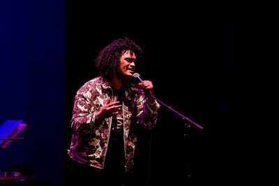 band performing on stage