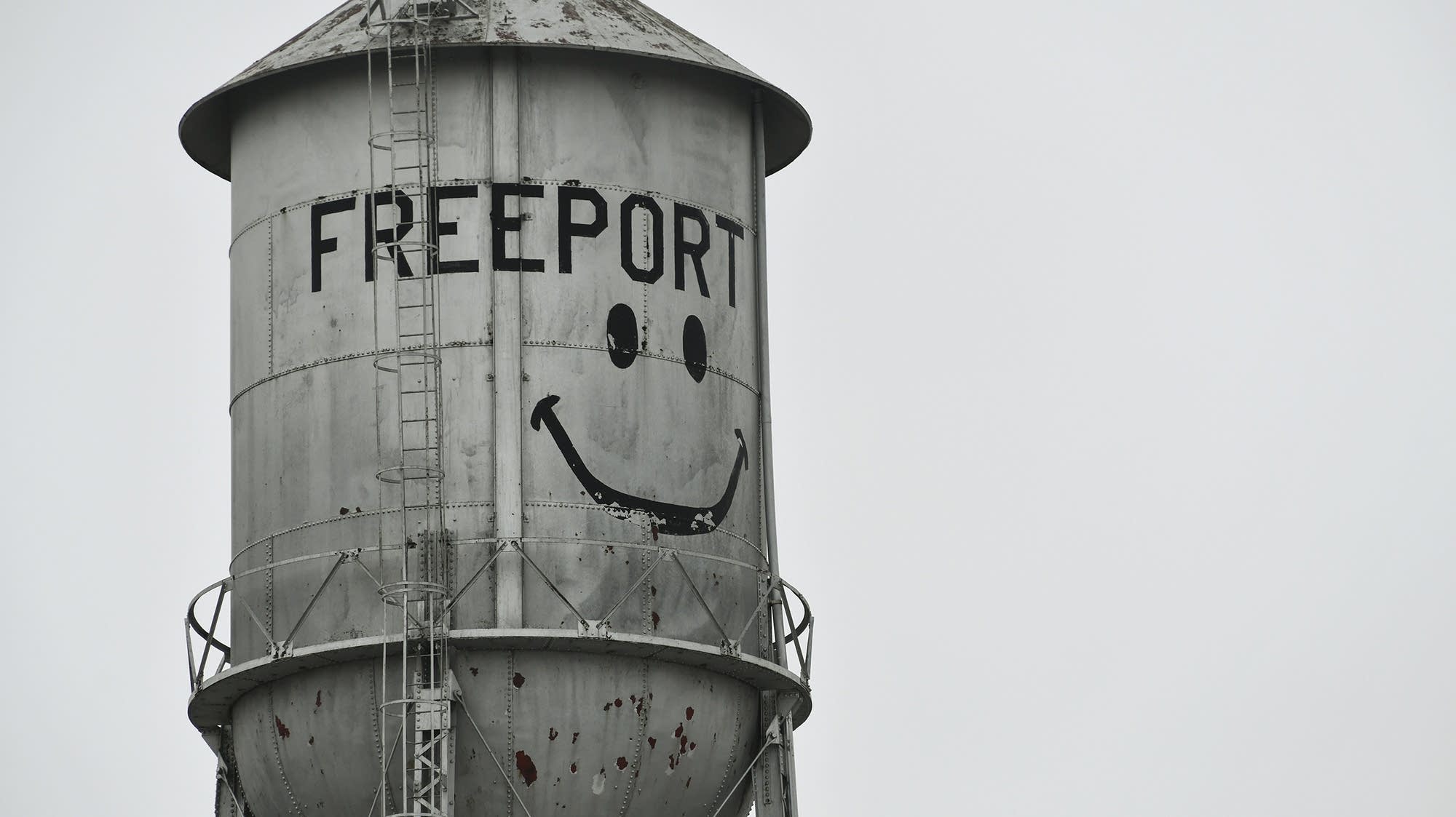 Freeport asks travelers to help save smiling water tower MPR News