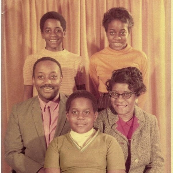 Poster Moore family in 1967