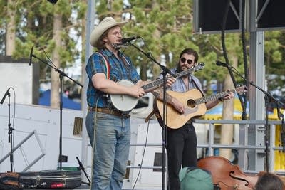 Willi Carlisle at the 2025 Blue Ox festival in Eau Claire, Wisconsin